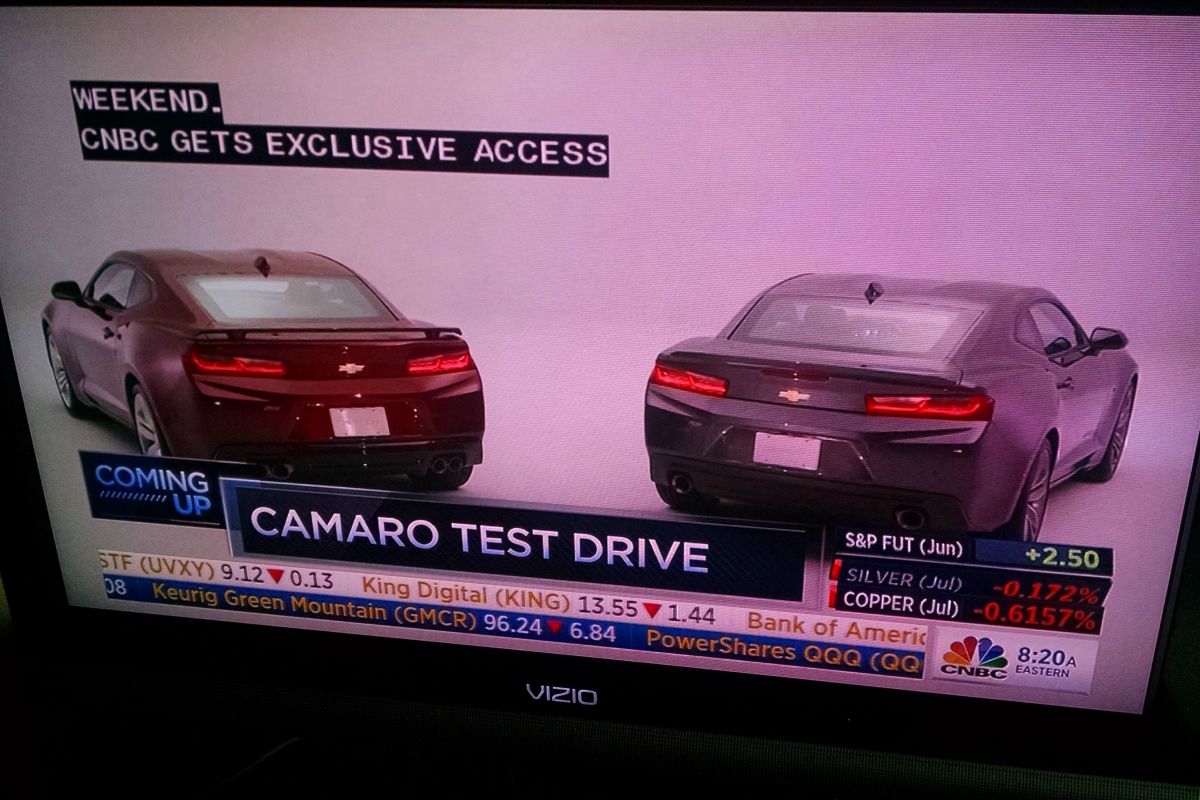 Nieuwe Chevrolet Camaro dag te vroeg gelekt
