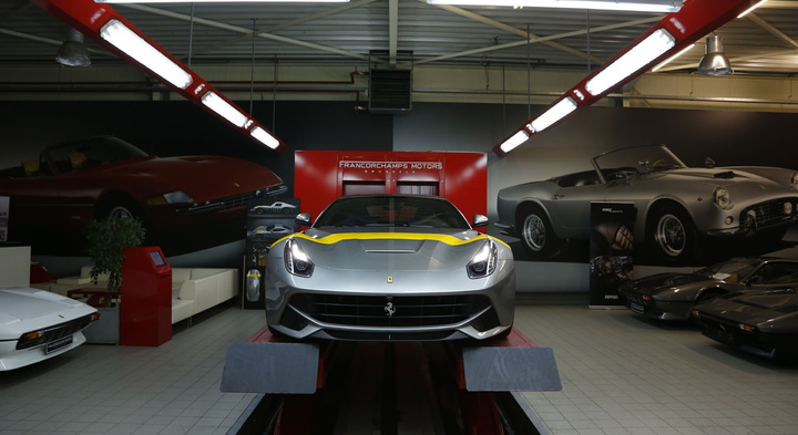 Ferrari F12 Berlinetta Tour de France 64 te bewonderen op salon DreamCars