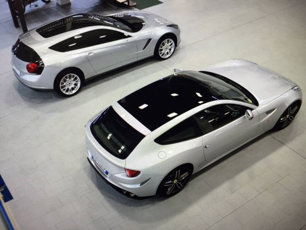 Dit prototype werd bijna de Ferrari FF