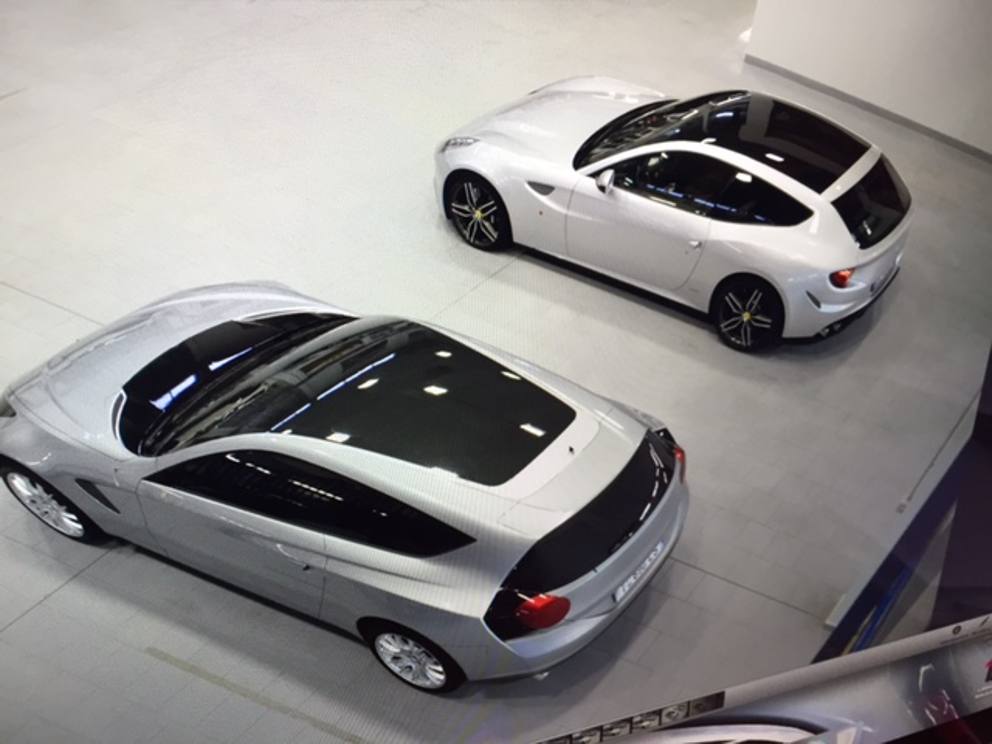 Dit prototype werd bijna de Ferrari FF