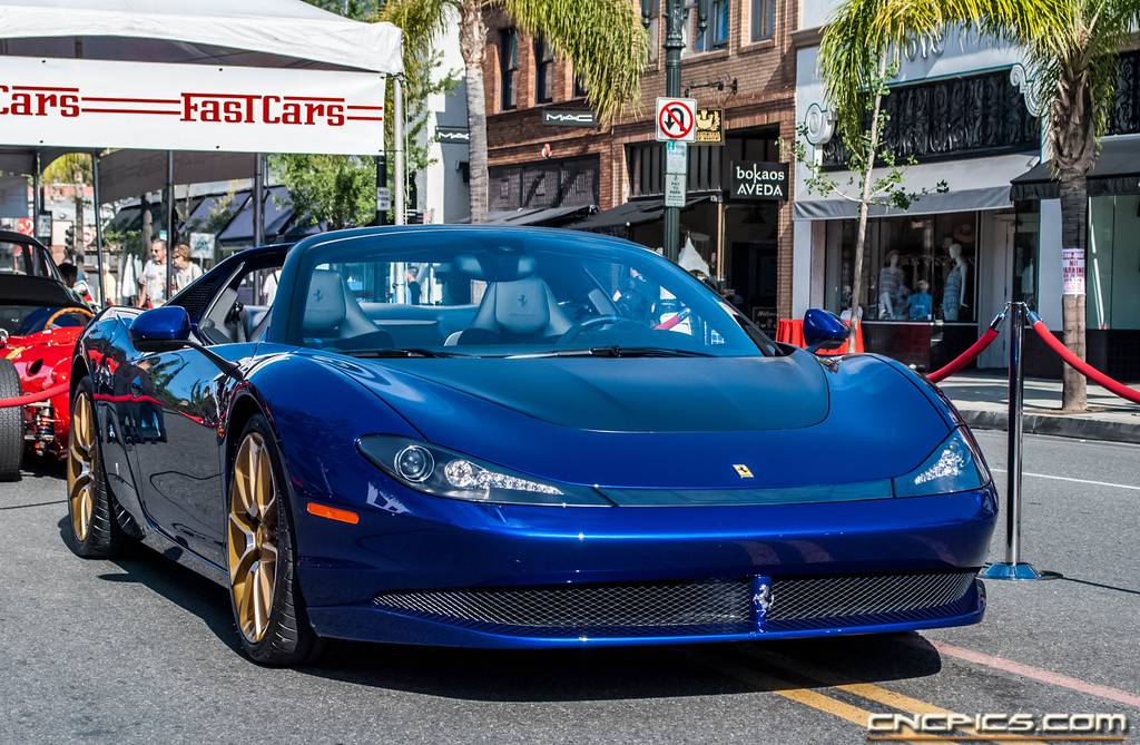 Zeldzame Ferrari Sergio gespot in Californië