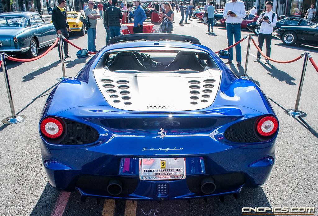 Zeldzame Ferrari Sergio gespot in Californië