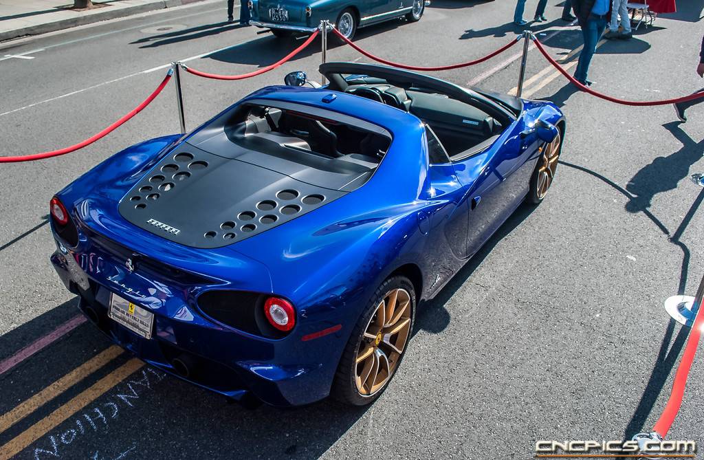 Zeldzame Ferrari Sergio gespot in Californië