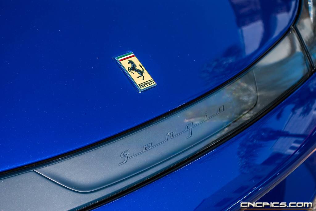 Zeldzame Ferrari Sergio gespot in Californië