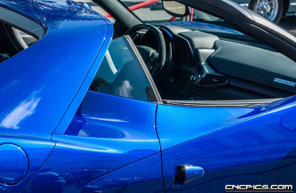 Zeldzame Ferrari Sergio gespot in Californië