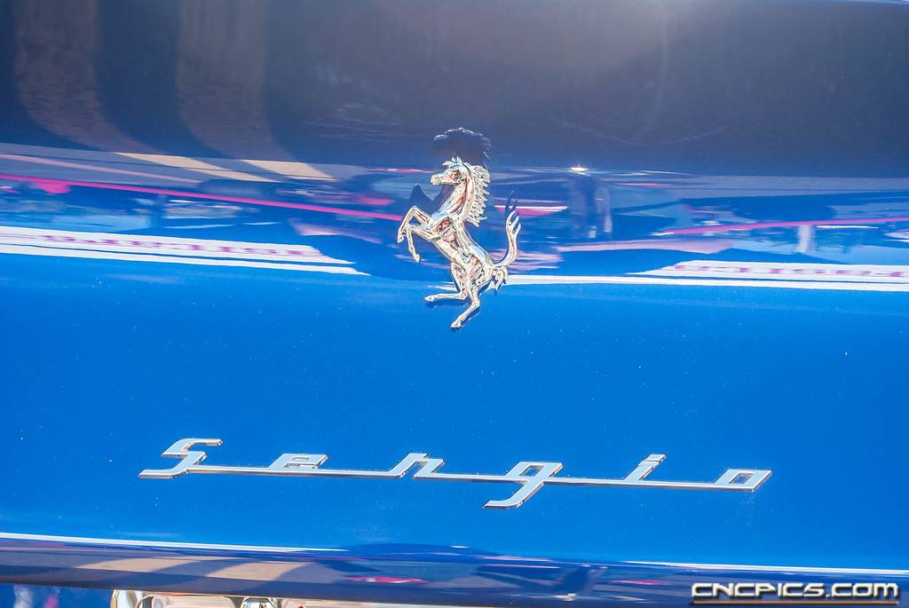 Zeldzame Ferrari Sergio gespot in Californië