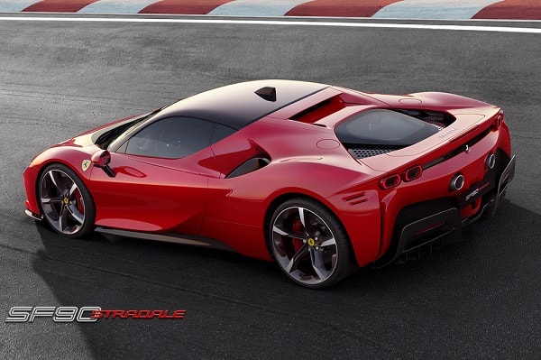 Motor en versnellingsbak Ferrari SF90 Stradale
