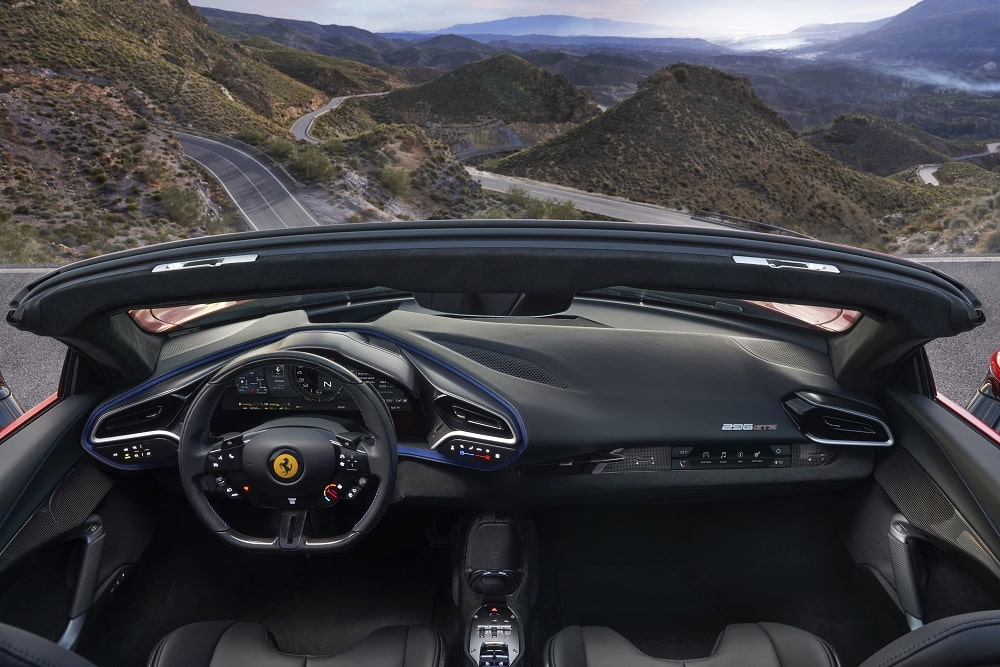 Ferrari 296 GTS 2024 intérieur
