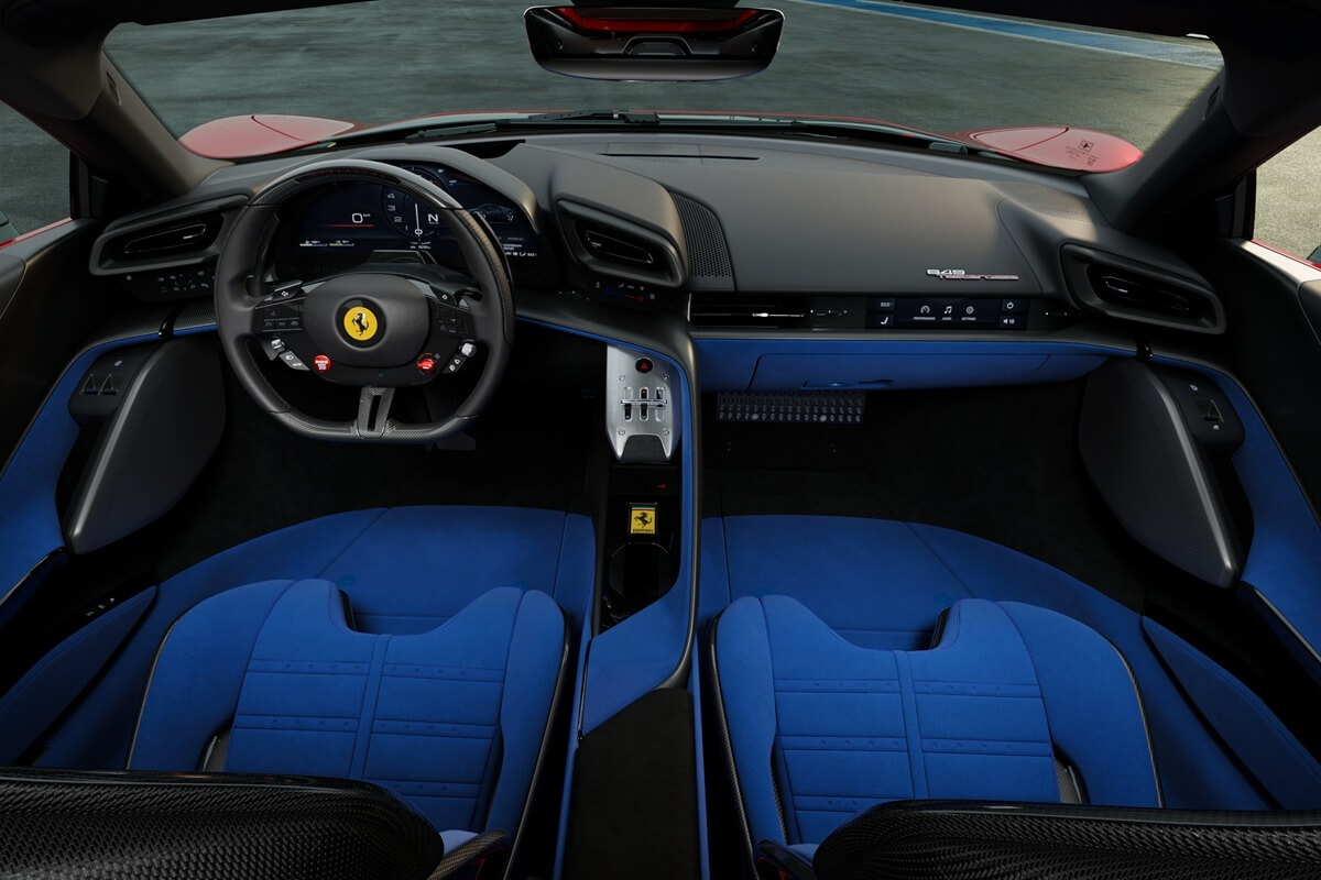 Ferrari 849 Testarossa 2026 Interieur Armaturenbrett
