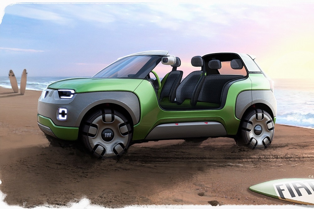 Fiat Centoventi Concept: elektrische wagen voor iedereen