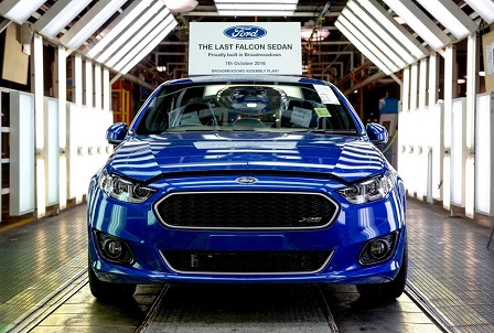 Einde van een tijdperk: laatste Ford rolt van band in Australië
