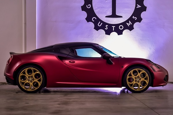 Samenwerking van Garage Italia Customs en Alfa Romeo leidt tot 4C La Furiosa