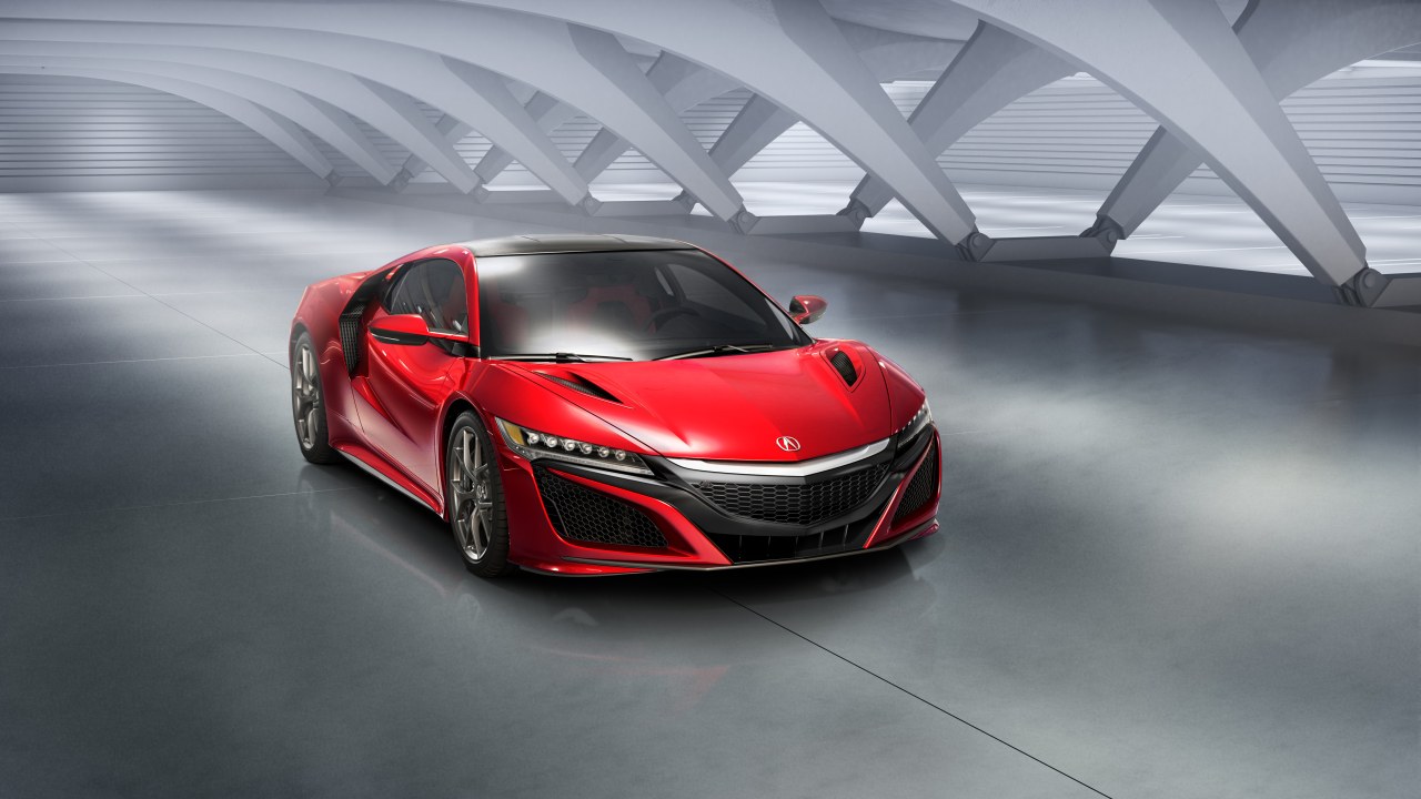 Nieuwe Honda NSX eindelijk te zien in productietrim