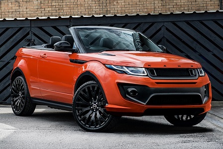 Kahn Design neemt Range Rover Evoque Cabrio onder handen