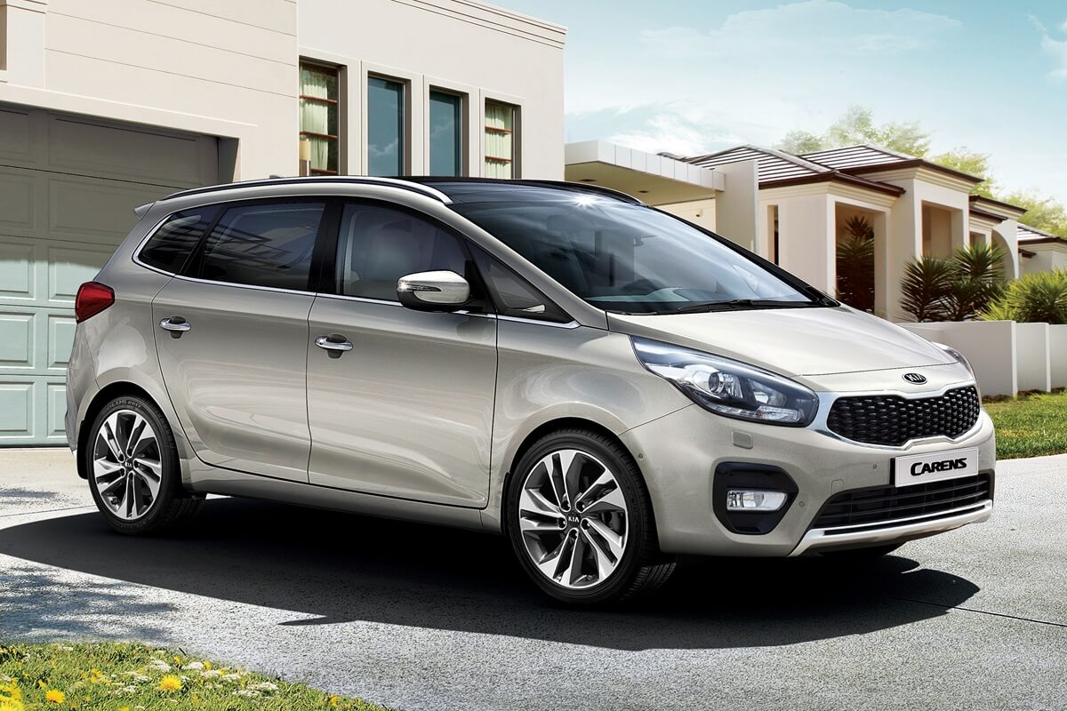 Kia Carens 2016-2018 exterieur voorzijde