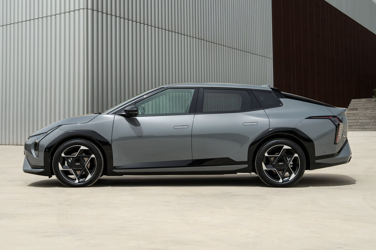 Kia EV4 Fastback 2026 Exterieur Seitenansicht