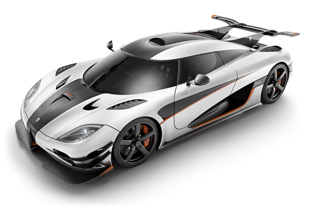 Koenigsegg One1 5.0L V8 1360 PS   (2014-2015)