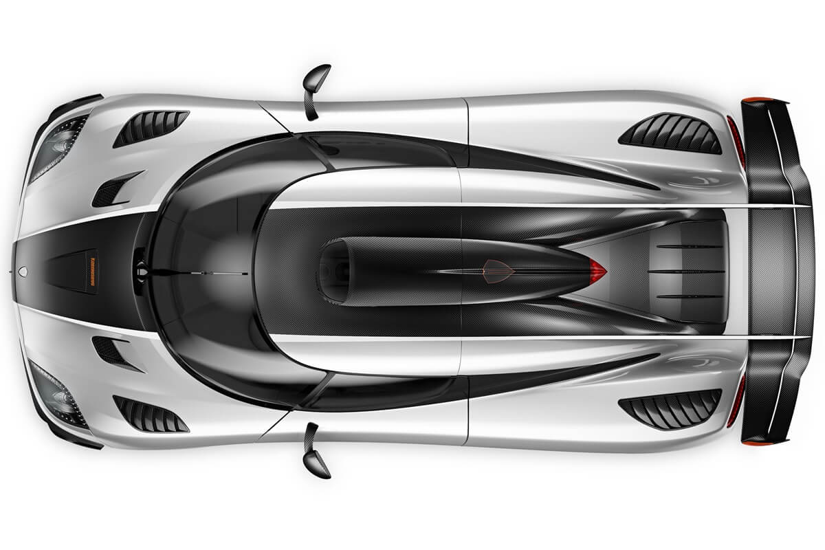 Koenigsegg One1 5.0L V8 1360 ch   (2014-2015)