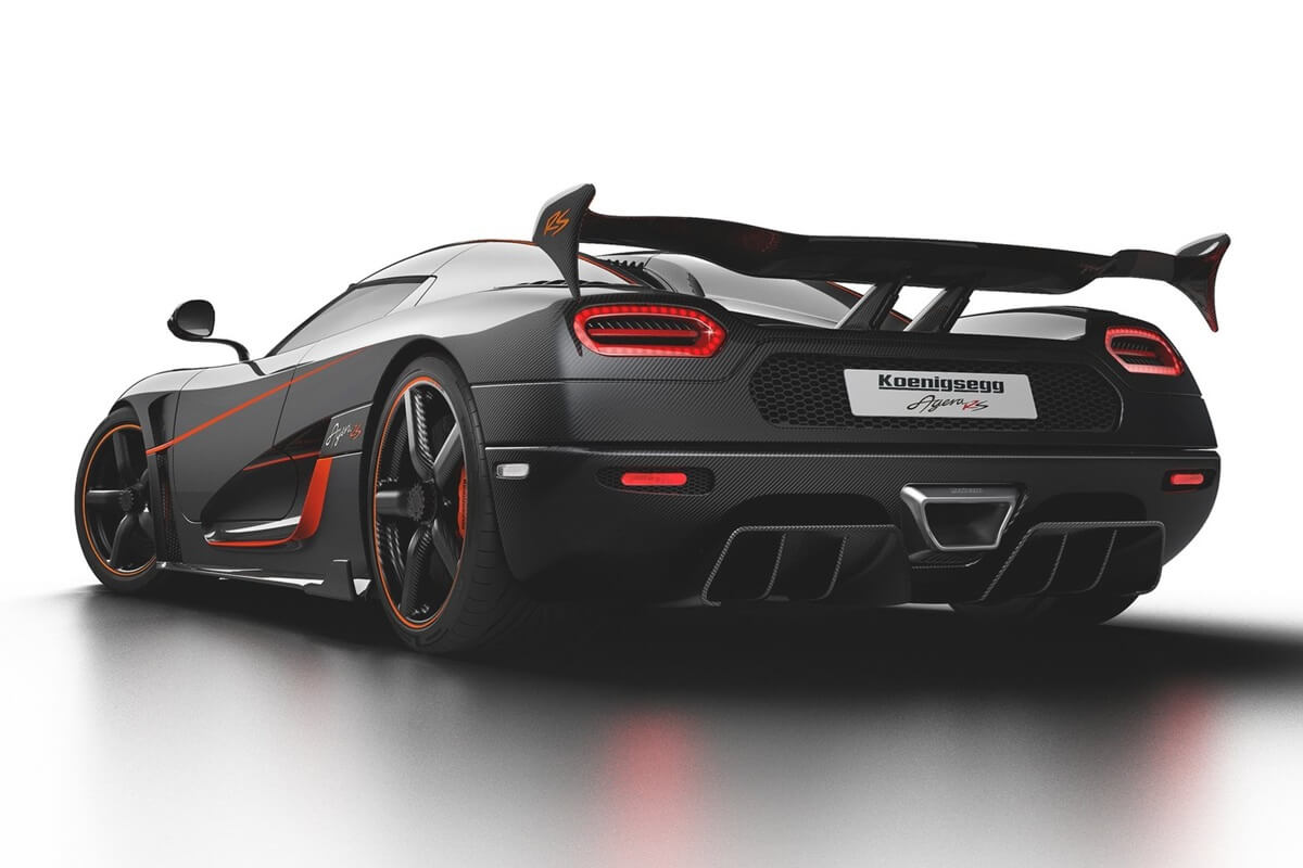 Koenigsegg Agera RS 5.0L V8 1177 PS   (2015-2018)