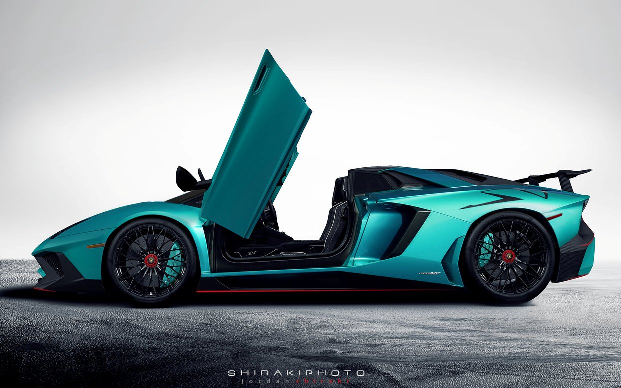 Bewonder de Lamborghini Aventador LP750-4 SuperVeloce Roadster