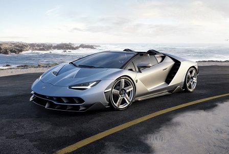 Lamborghini onthult Centenario Roadster in Pebble Beach