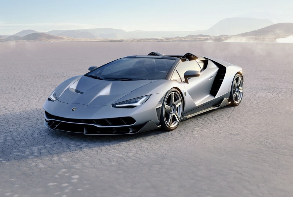 Lamborghini onthult Centenario Roadster in Pebble Beach