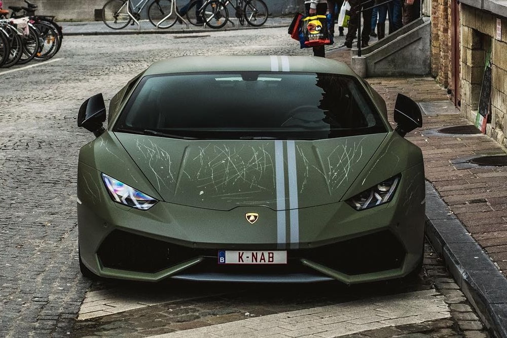 Lamborghini Huracan 2018 Avio bekrast Brugge