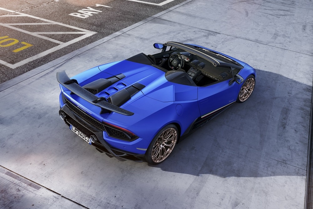 Abmessungen Lamborghini Huracan Performante Spyder 640 PS Automatik AWD
