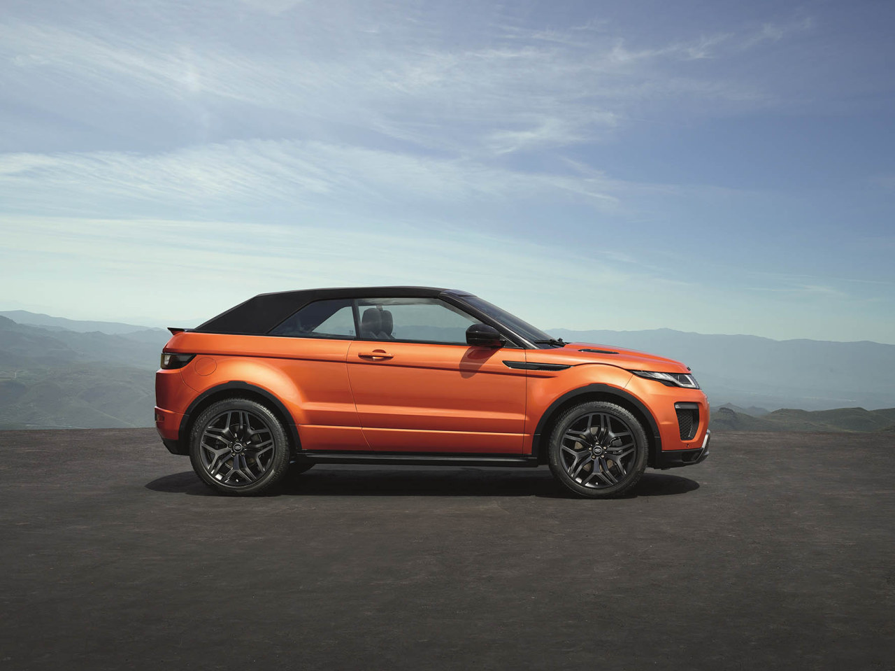 Range Rover Evoque Convertible is officieel