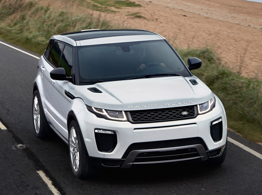 Vernieuwde Range Rover Evoque is officieel