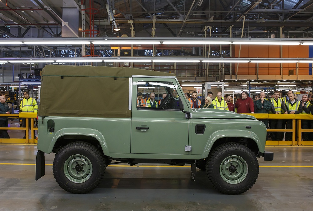 Einde productie Land Rover Defender is een feit