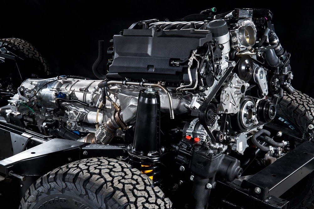 Tijdelijke terugkeer van icoon: Land Rover Defender Works V8