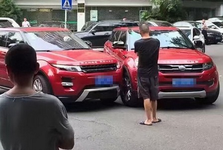 Range Rover Evoque vecht het uit met Chinese Landwind kloon