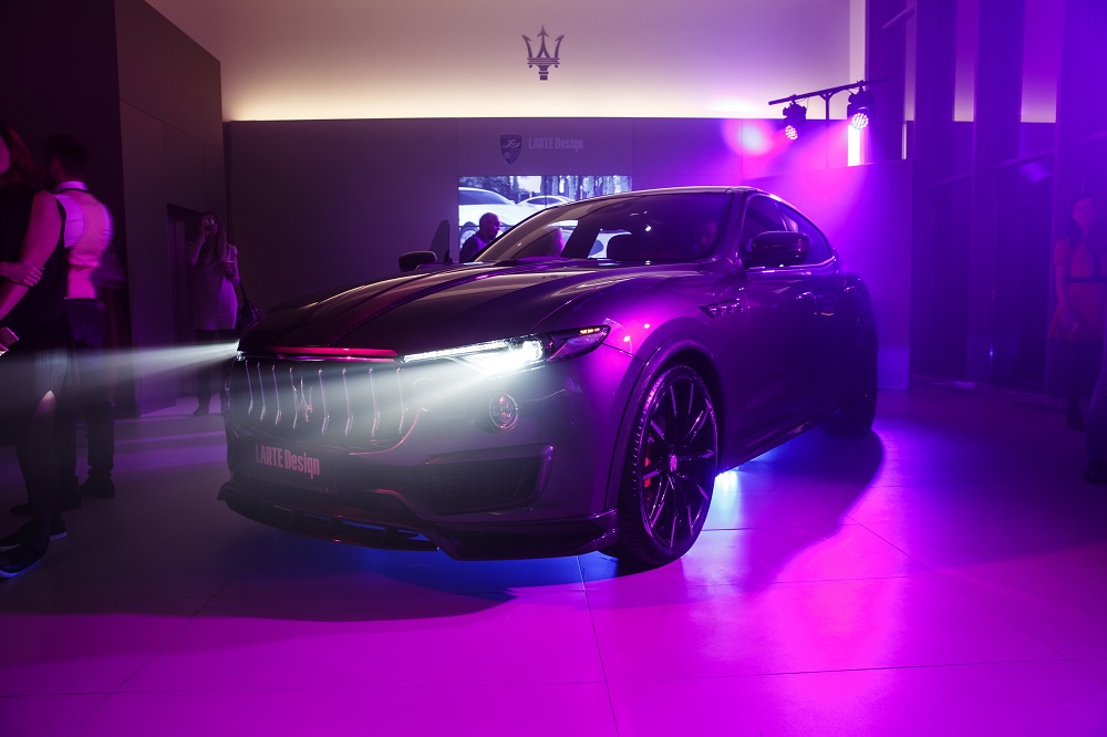 Larte Design ontwikkelt SHTORM tuning kit voor Maserati Levante