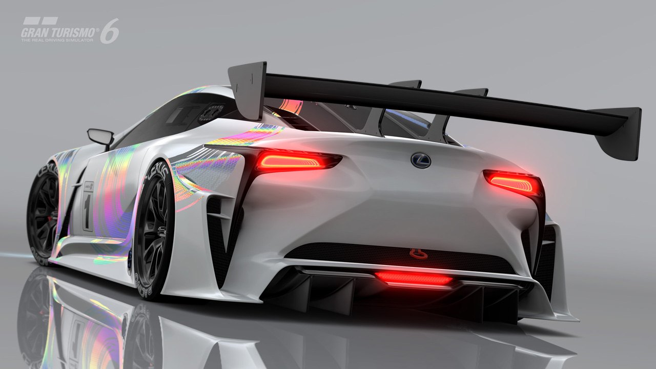 Lexus LF-LC GT Vision Gran Turismo is en blijft een digitale concept