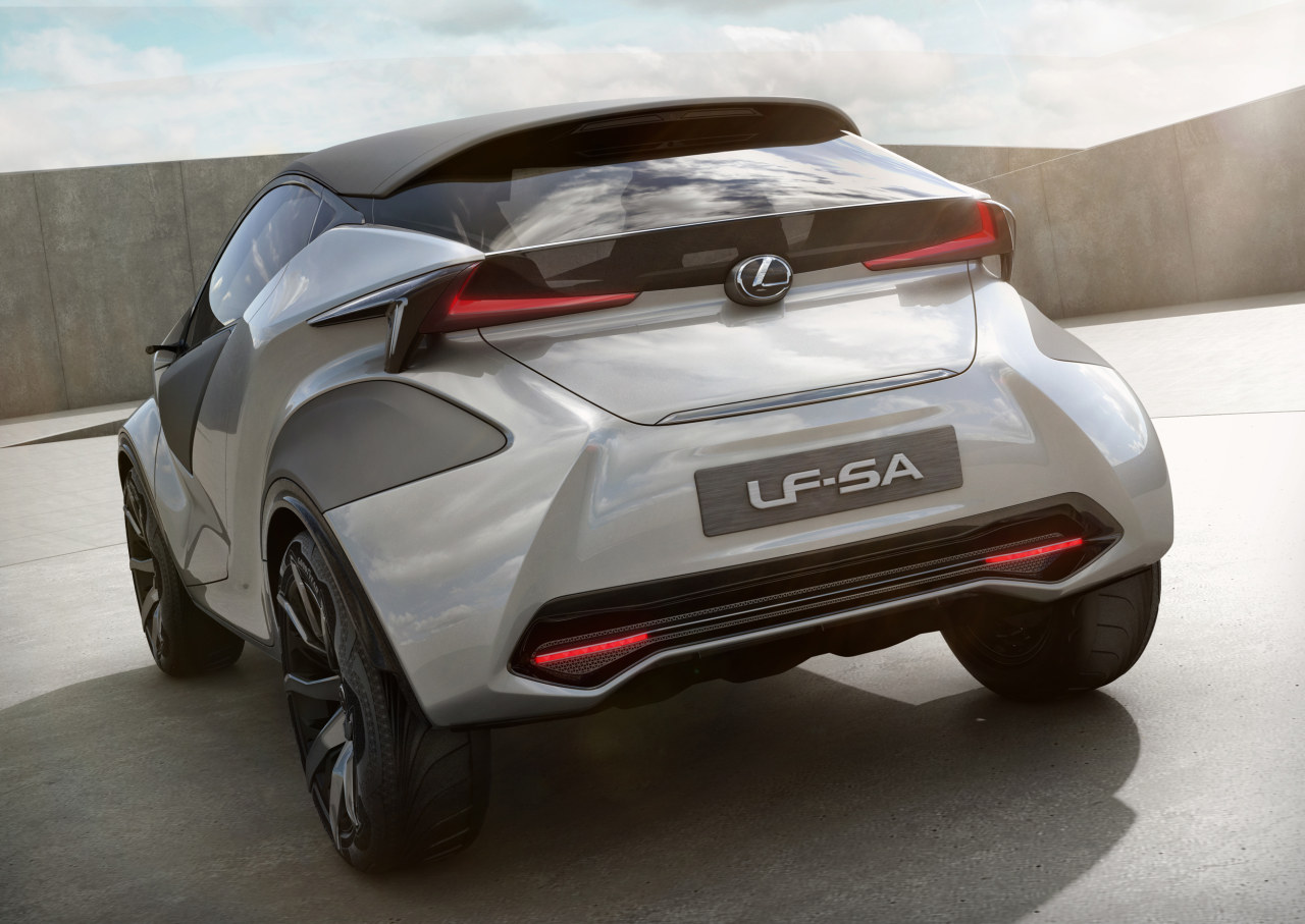 Eerste beelden van Lexus LF-SA Concept duiken op