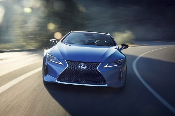 Lexus LC Structural Blue Edition is gebaseerd op een vlinder