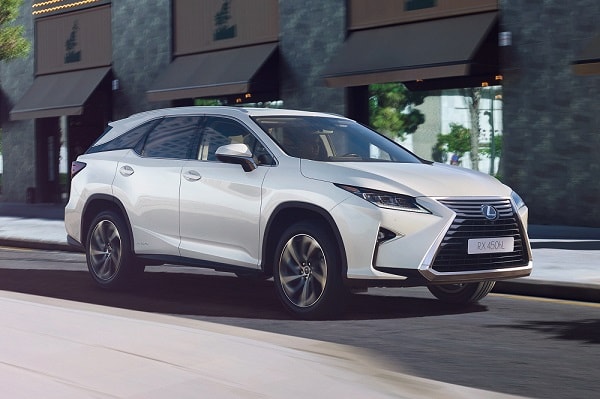 Lexus RX 450hL is nieuwe SUV met zeven zitplaatsen