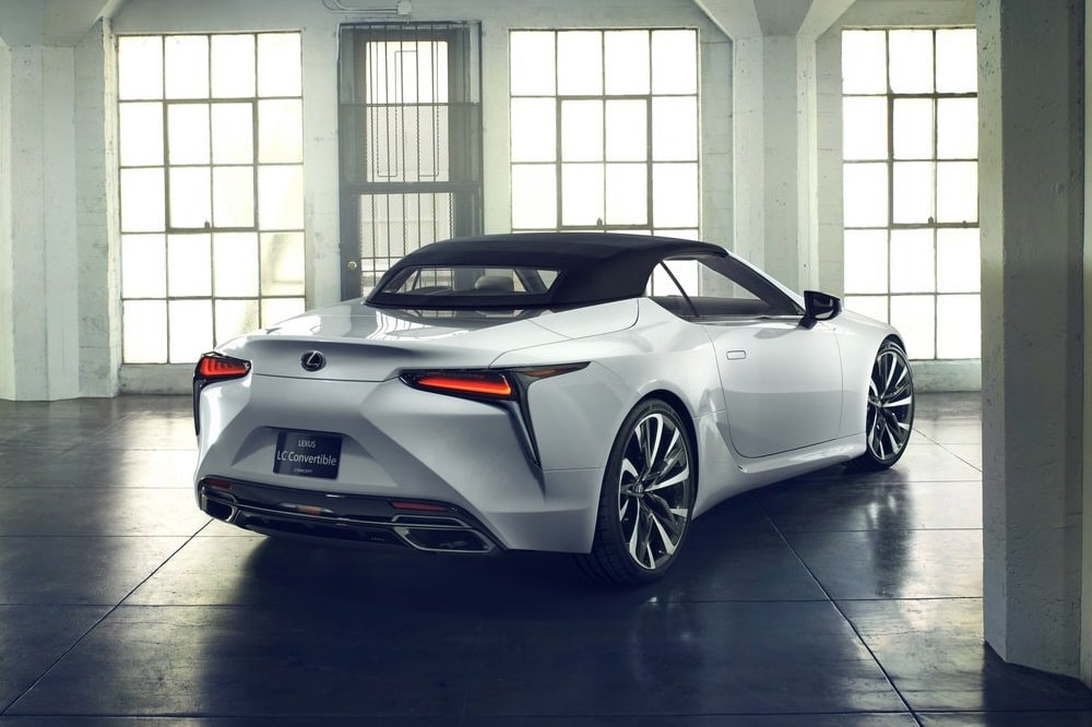 Lexus LC Convertible Concept debuteert in Detroit