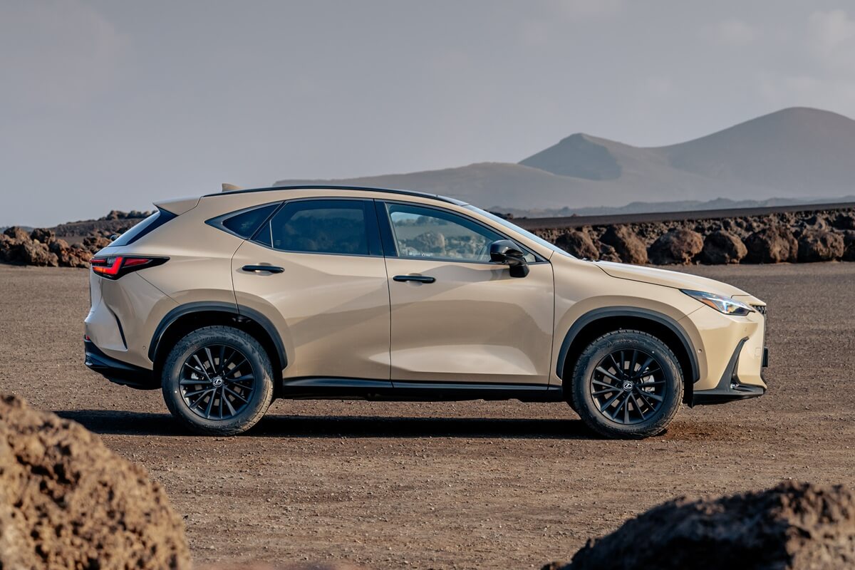 Lexus NX Overtrail 2025 Moon Desert