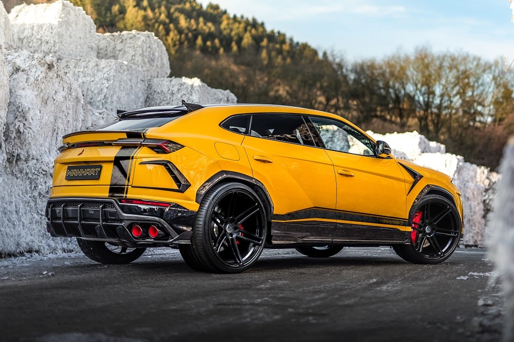 Manhart neemt Lamborghini Urus onder handen