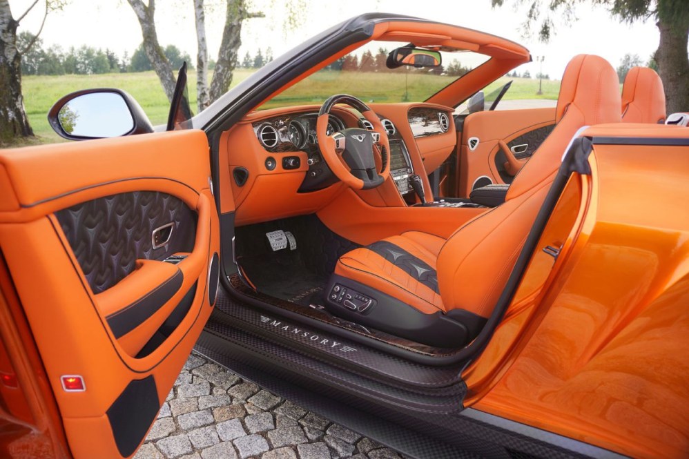 Bentley Continental GTC van Mansory heeft 1.001 pk