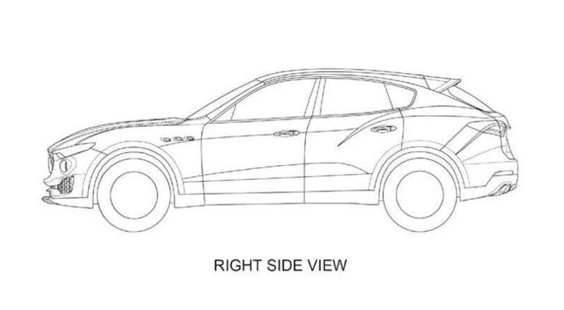 Patentschetsen tonen nieuwe Maserati Levante