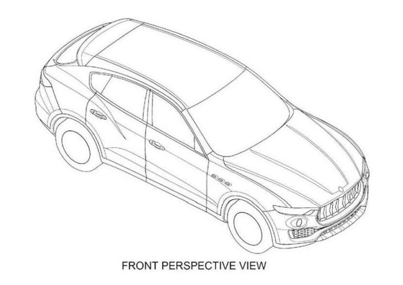Patentschetsen tonen nieuwe Maserati Levante