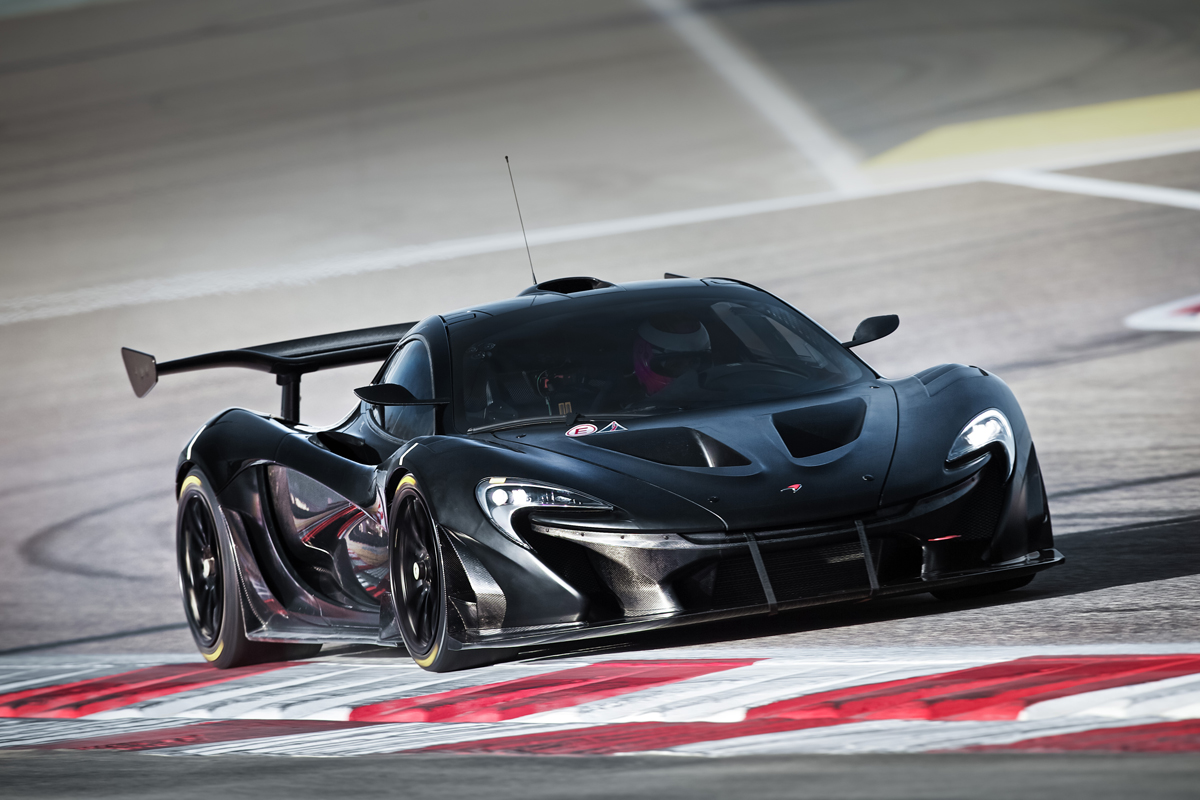 Zo ziet het interieur van de McLaren P1 GTR er uit