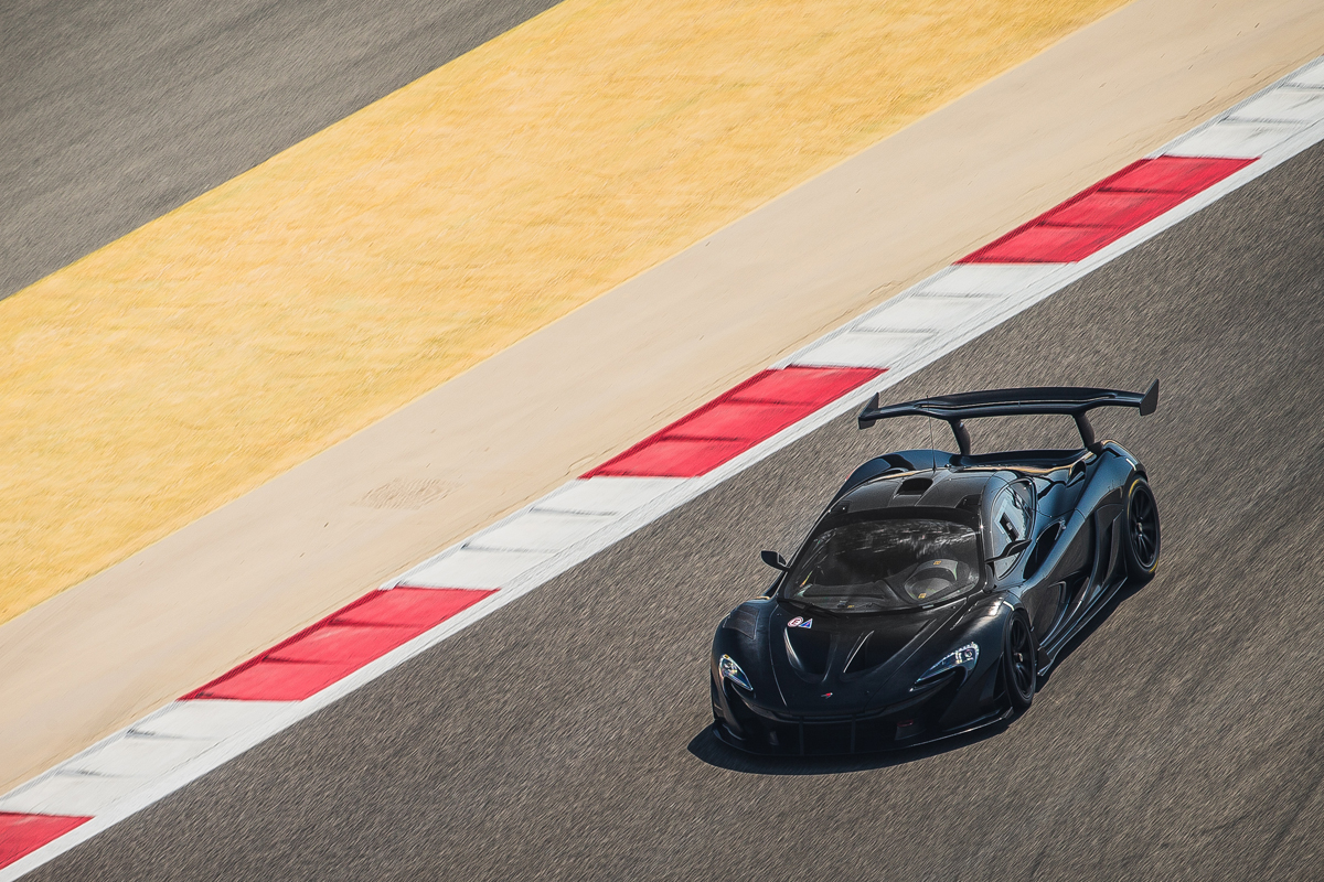 Zo ziet het interieur van de McLaren P1 GTR er uit