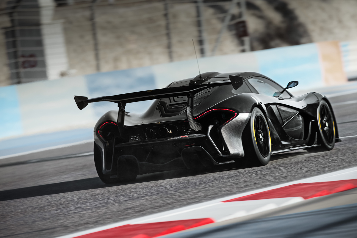 Zo ziet het interieur van de McLaren P1 GTR er uit