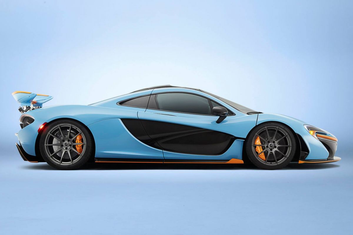 McLaren toont P1 in legendarische Gulf-kleuren