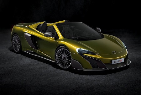 McLaren stelt 675LT Spider voor
