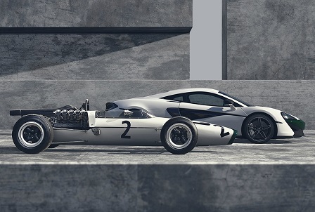 Mclaren brengt ode aan eerste F1-wagen met unieke 570S M2B